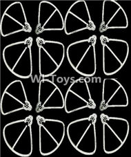 BOLON K-896 Parts-16 Outer protect frame(16pcs)-White,BOLON K-896 RC Quadcopter Drone Spare Parts Accessories,BOLON TOYS K896 Replacement Parts